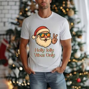 Holly Jolly Vibes Christmas T-Shirt